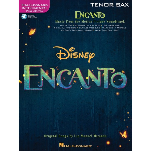 Encanto for Tenor Sax. Instrumental Play-Along. Book and Audio-Online: Instrumental