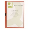 Clip Report File Q-CONNECT Metal Clip PP A4 200/350 Micron