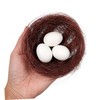 IWOWHERO 10 Pcs Bird's Nest Plate Decoration Budgie Nesting Material
