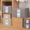 Steel frame bedding organizer living box 22L 66L 100L, 100L