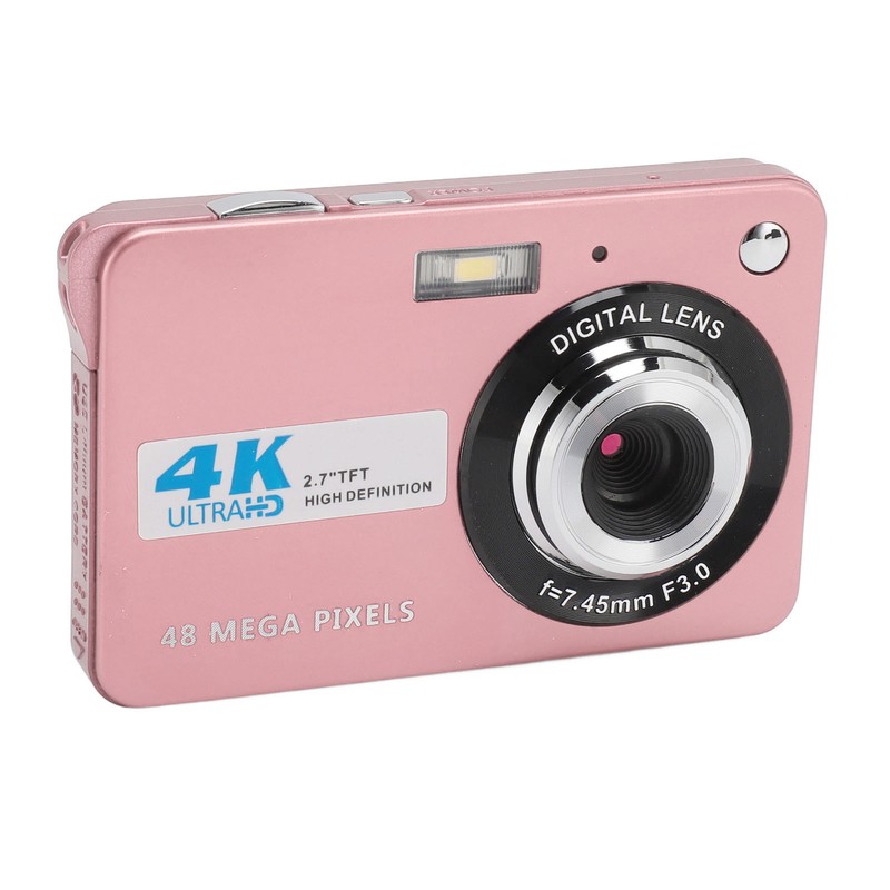 4K Digital Camera 48MP HD 2.7 Inch Screen 8X Zoom