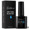 Gelike ec Nail Glue for Tips, Gel Nail Glue Extra