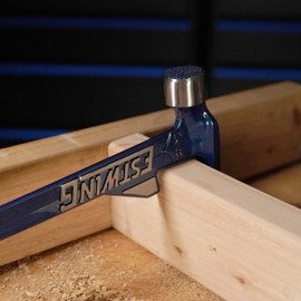Estwing E6-24TM 24 Oz Milled Face, Hammertooth*, Nylon-Vinyl Grip , Blue