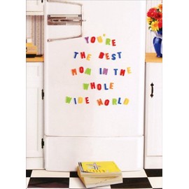 Magnets on Fridge Funny Mother's Day Card