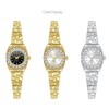 BESTKANG Luxury Gold Watch for Women, Crystal Diamond Dress Wristwatch