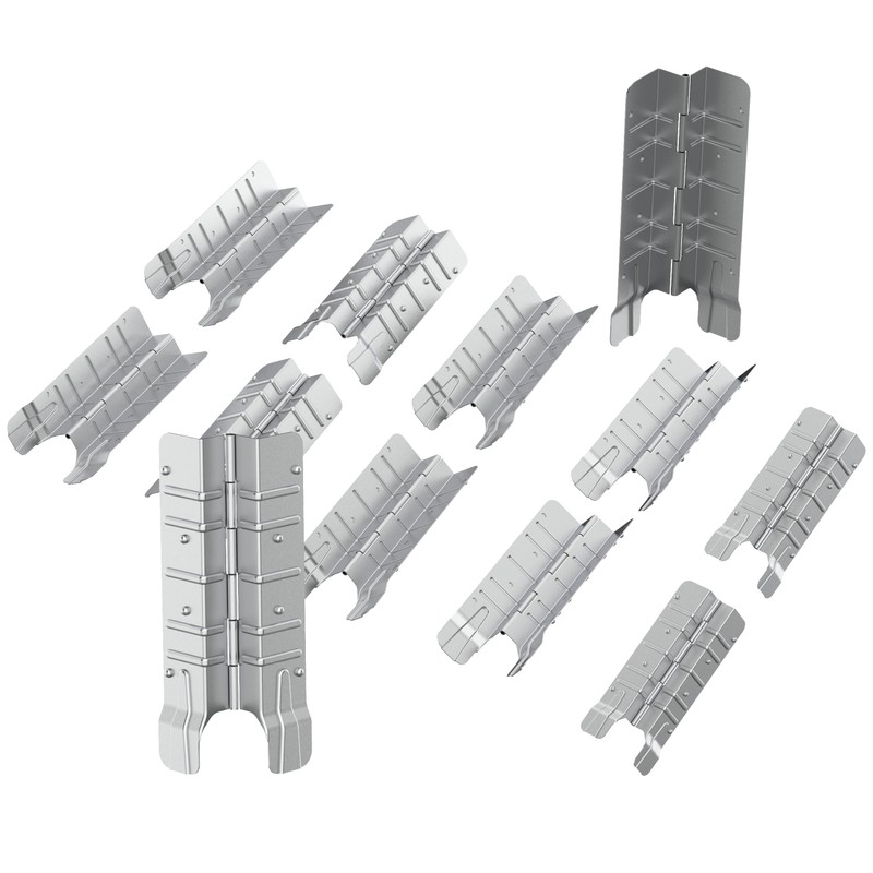 8" Pallet Collar Hinges - 12 PCS 3 Layers -