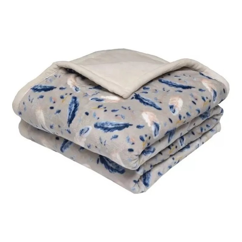 Tesso Cobertor Queen Doble Vista New York Suave Microfibra