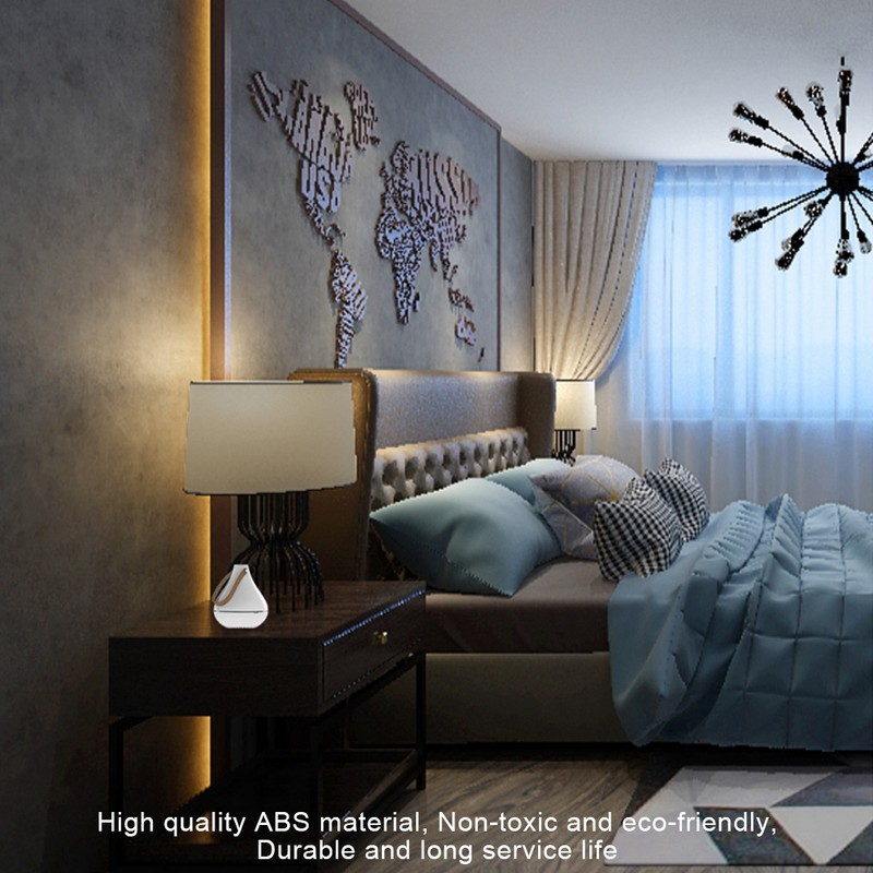 White ABS Mini Portable USB Charging Aromatherapy Essential Oil Diffuser