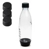 mixcover Lid Compatible with SodaStream Plastic Bottles PET Plastic Bottles