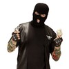 W WIDMANN MILANO Party Fashion 03318 - Sturmhaube, schwarz, Maske,