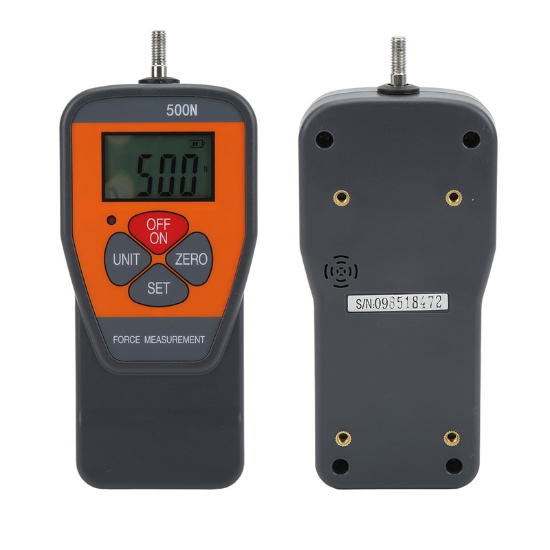 RuoShui 500N Digital Force Gauge with LCD Backlight Screen Portable
