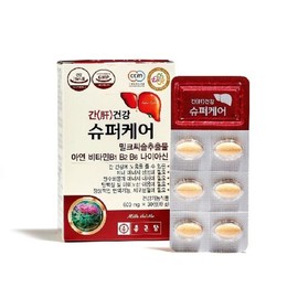 Jongkundang 종근당 간건강 슈퍼케어 3박스(3개월분) Korea's JungKook Dan Liver Health Super Care 3 Boxes (3-Month Supply)