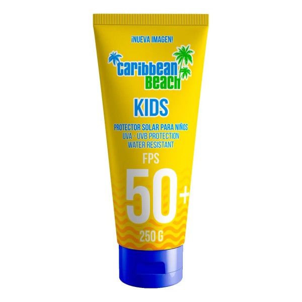 Protector Solar Caribbean Beach Kids Fps 50 + Uva/uvb 250g