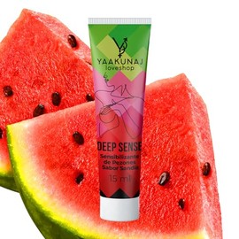 YAAKUNAJ LOVESHOP Sensibilizante Deep Lubricante Sense Sabor Sanda Yaakunaj Loveshop  Para Pezones  15ml                                              