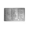 Safe Seed Titanium Wallet Stamp Plate Crypto Phrase Backup Trezor