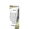 Francisco "Free" Keepsake Name Meaning Bookmark with Bible Verse and