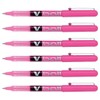 Pilot V Ball VB5 Rollerball Pens Liquid Ink Fine Metal