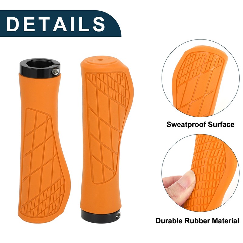 TUCKBOLD Bike Handlebar Grips Covers 134mm Long Soft | Bicycle