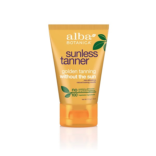 Alba Botanica Very Emollient, Sunless Tanning Lotion, 4 Ounce (AL00397)