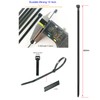 HS UV Protected Zip Ties 12 Inch (100 Pack) Self
