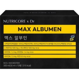 Nutricore Max Albumin 30ml x 10 bottles, 10-day supply / 뉴트리코어 맥스 알부민 30ml x 10병 10일분