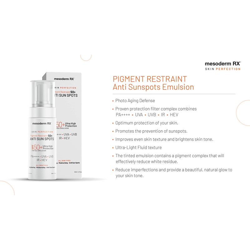 Mesoderm RX Anti Sun Spots, 50ml