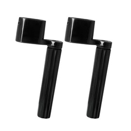 Guitar String Winder Bridge Pin Remover Speed Peg Puller for Acoustic Guitar Electric & Bass Banjo Mandolin Ukulele and Guitar Accessories (2 Blacks)