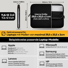 Sidorenko Laptop case compatible with all laptops and tablets