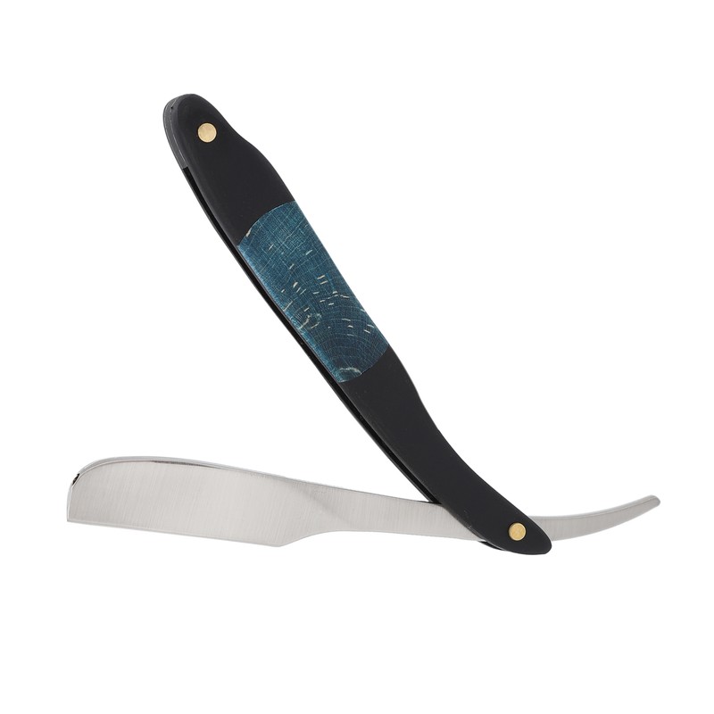 Straight Edge Razor Men Zinc Alloy Portable Barber Folding Manual