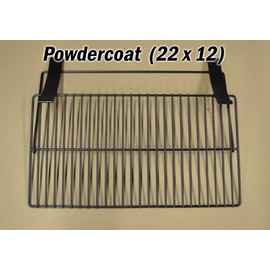 Smoke Daddy Powdercoat Foldable Front Shelf for Pellet Grills - Small (22" x 12")