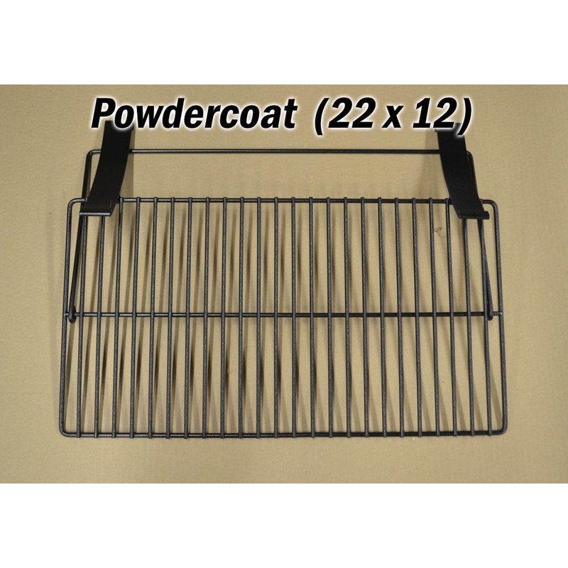 Smoke Daddy Powdercoat Foldable Front Shelf for Pellet Grills -