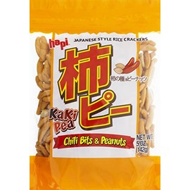 Hapi Kaki Pea Chili Bits, 5-Ounce (Pack of 6)