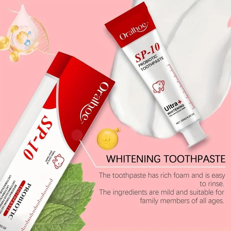 SP-10 Toothpaste for Oral Health Management with Fresh Breath and