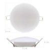 12V LED Puck Light, 6 Packs 3inch Recessed Mount Ceiling