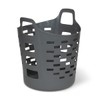 Clorox Flexible Laundry Basket - Plastic Hamper for Clothes, Bedroom,