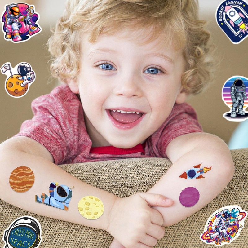 Acuiwer 115PCS Space Party Favors for Kids, Astronaut Themed Birthday