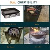 12FT LP Quick Connect Propane Hose for RV to Grill,