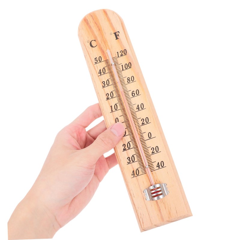 Kisangel 2pcs Thermometer Outdoor Temperature Gauge Outside Temperature Gauge Outdoor