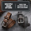 The Baron Leather Belt for Men | Made In USA