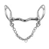 Equine Smile ES0068 Kimblewick Spring Bit Rigid Bar with Slots
