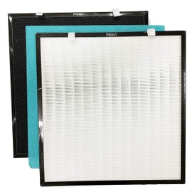 Nispira True HEPA Replacement Filters Compatible with Oransi Max RFM80 Air Purifier Part OVHM80. 1 Set