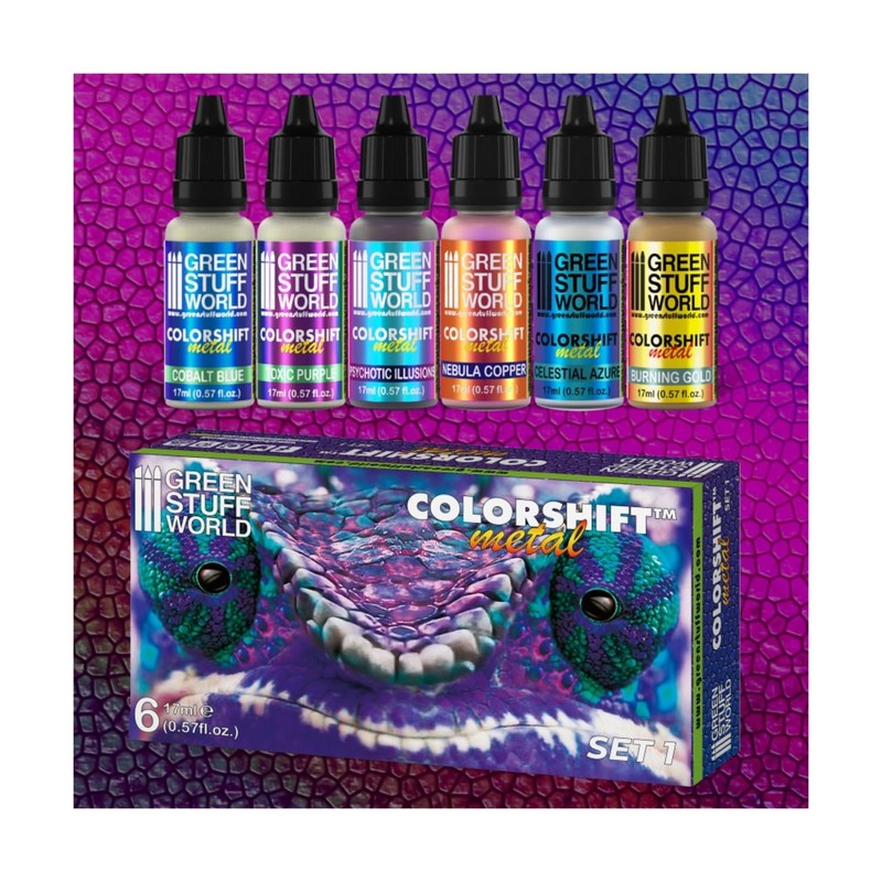 Green Stuff World Chameleon Acrylic Paint Set 1