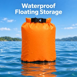 Water Resistant Dry Bag Pack – Portable Outdoor Storage Sack for Swimming, Kayaking, Rafting, Boating & Adventure Travel