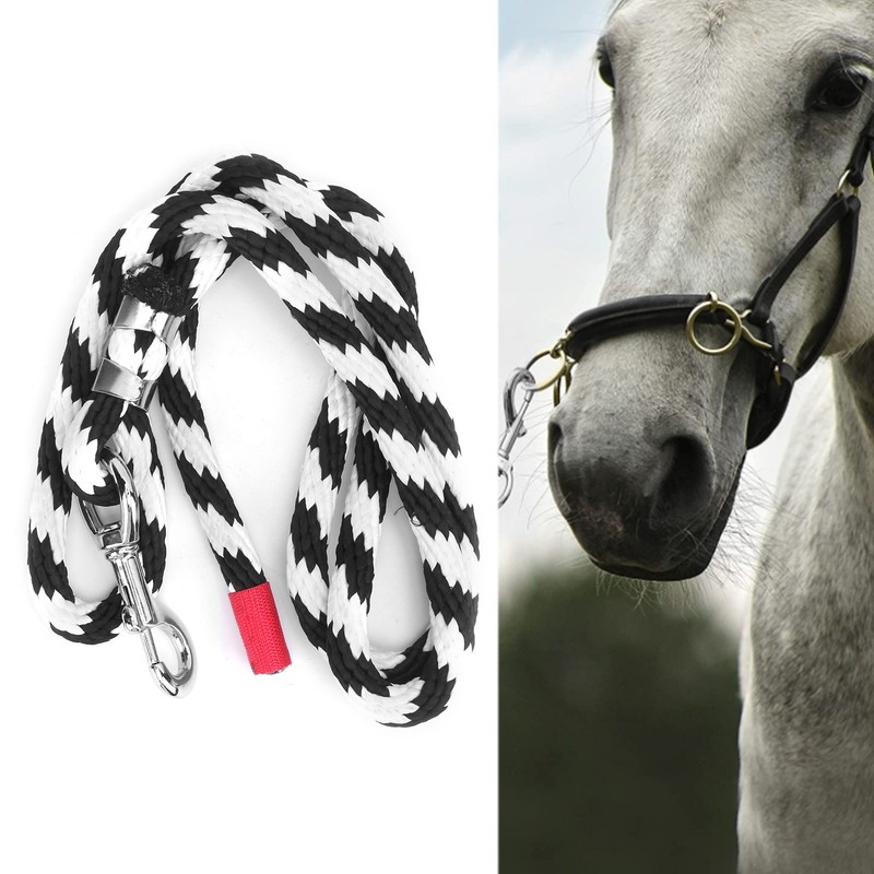 Horse Lead Rope Strong Braid Lead Rope with Thicker Alloy