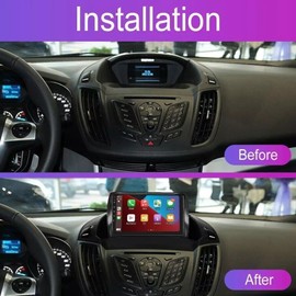 Rrrradio For 2013-2016 Ford Escape 9" Android 13 Apple Carplay Radio GPS NAVI WIFI 32GB
