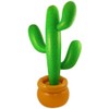 ARSUK Party Time Inflatable Giant Cactus 3 Foot Party Accessory