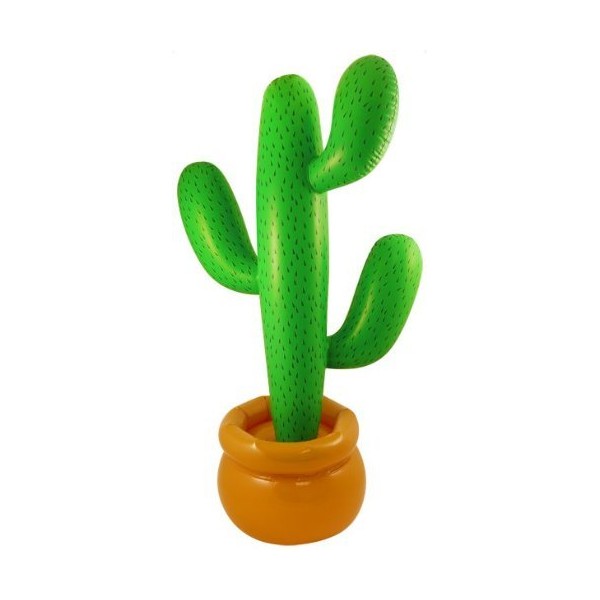 ARSUK Party Time Inflatable Giant Cactus 3 Foot Party Accessory