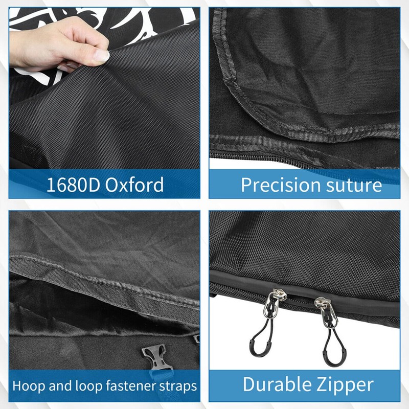 VISVIC Soft Top Window Storage Bag Compatible with Ford Bronco