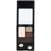 Maybelline New York Expert Wear Eyeshadow Quads, Natural Smokes, 0.17