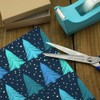 GRAPHICS & MORE Snowy Christmas Trees Pattern Gift Wrap Wrapping